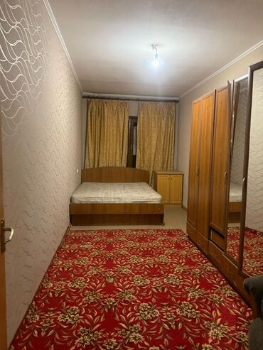 1 комнатная квартира бишкек снять долгосрочно: 2 комнаты, 44 м², 104 серия, 4 этаж, Косметический ремонт