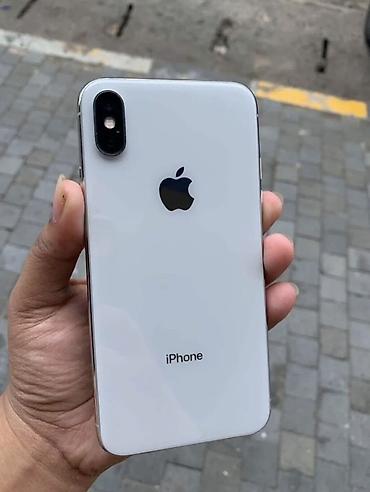 купить айфон 12 бу: Apple iPhone X, белый цвет (Silver) СРОЧНО СРОЧНО 🚨💸💸 АКБ 100🔋 64 ГБ — 1