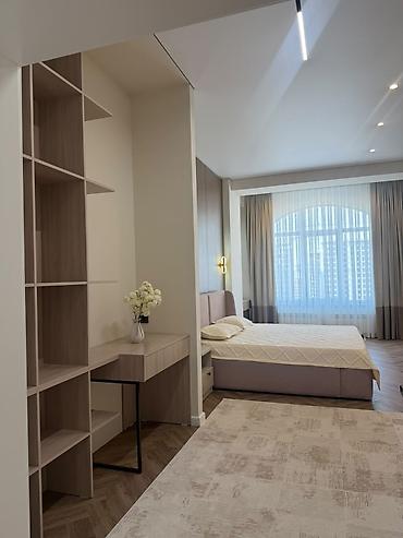 Продажа квартир: 2 комнаты, 77 м², АУЦА Элитка, 6 этаж, Дизайнерский ремонт — 9