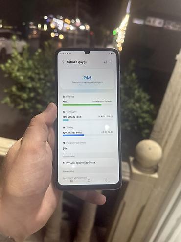 flas kart: Samsung Galaxy A07, 128 GB, rəng - Bənövşəyi, İki sim kartlı — 4