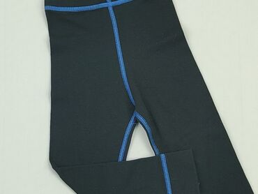 krótkie spodenki czarne: 3/4 Children's pants 4-5 years, Cotton, condition - Perfect