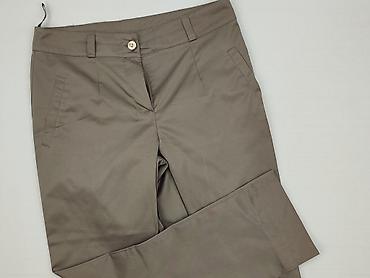 taupe: Spodnie materiałowe damskie, rozmiar L — 1