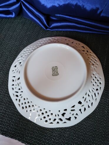 Ostalo posuđe: Tanjir nov dekorativni Schumann 1945g+ Nemacka. Porcelanski — 7