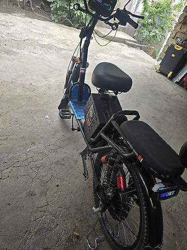 Elektrik velosipedlər: Elektrik velosiped – “Sport Time” tipli şəhər/skuter üslubunda model — 4