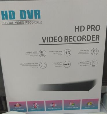 dvr hd: Dvr16 kanal.
HD 5 meqapiksel dvr. 
yenidir mağazadan satılır