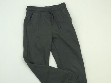 czarne kapcie z futerkiem: Sweatpants, Primark, 9 years, 128/134, condition - Very good