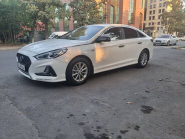 аренда с выкупом машина: Hyundai Sonata: 2018 г., 2 л, Автомат, Газ, Седан