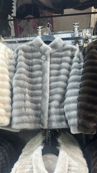 флисовые кофты бишкек: Kürk, One size, rəng - Boz