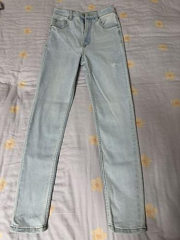 джинсы белые: Джинсы Bershka Denim - Модель: Super Skinny - Посадка: High Rise — 6
