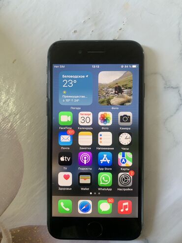 iphone se 1 купить: IPhone 8, Б/у, 256 ГБ, Черный, Зарядное устройство, 100 %