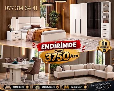 Mebel dəstləri – eviniz üçün tam həll! • Yataq otağı dəsti: -