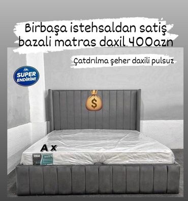 Masa və oturacaq dəstləri: Çarpayı rəng seçimi var matras 🎁