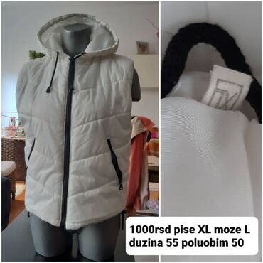 elipsa jakne i kaputi: Prsluk kao nov vel.XL moze i L