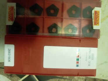 Digər alətlər: Torna və frezə üçün kəsici lövhəciklər (karbid insertlər) komplekti - — 13