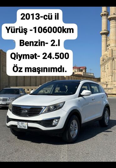 Aksesuarlar və tüninq: Kia Sportage: 2 l | 2013 il Ofrouder/SUV