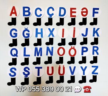 Şəkillər, tablolar: Şəkilləri çevirin zəhmət olmasa. Sinif otağı, bağça dekorları. XARI — 27