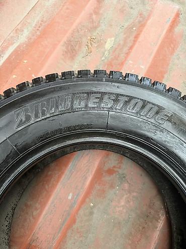 Шины: Шины 195 / 80 / R 15, Зима, Б/у, 1 шт, Легковые, Япония, Bridgestone — 2