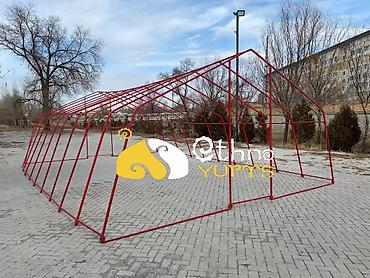 nomad: Палатка банкетная 5.5х8м 44м² Каркас металлический. Профильные трубы — 5