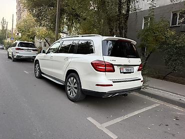 слепая зона: Mercedes-Benz GLS-Class: 2018 г., 3 л, Автомат, Бензин, Внедорожник — 6