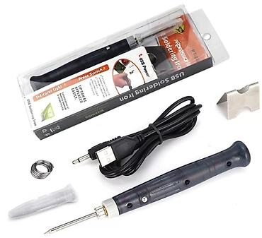 USB Qələm Lehimləmə Aləti BT8U – 5V, 8W Xüsusiyyətlər: - Güc: 8W -