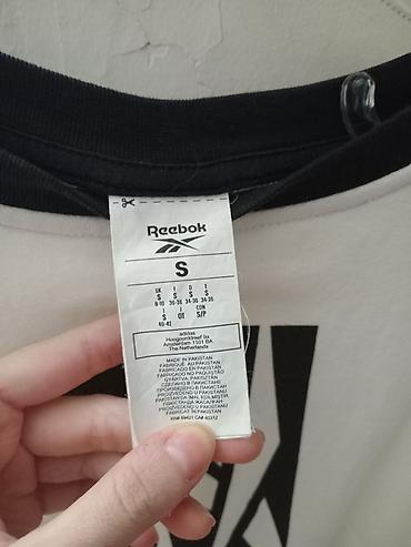 sweatshirt: Svitşot, Reebok, S, rəng - Ağ — 3