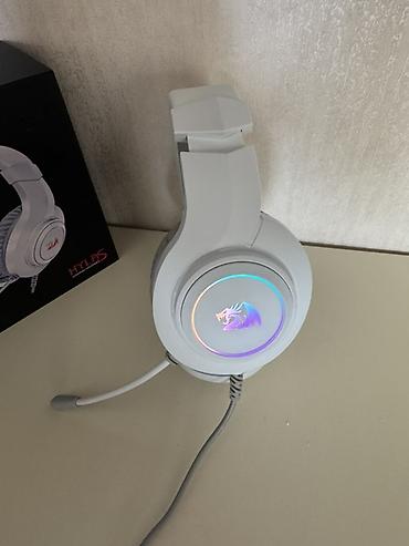 lil solid dual: Redragon Hylas oyun qulaqlığı – mikrofon ilə,ağ rəng, LED işıqlı - — 2