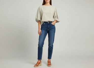 bluzka z kwadratowym dekoltem stradivarius: Women's blouse, size M