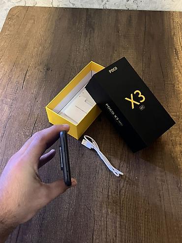 kt 8 max: Poco X3 NFC, 128 GB, rəng - Qara, Barmaq izi — 6