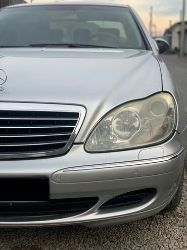 Mercedes-Benz: Mercedes-Benz S-Class: 2003 г., 3.7 л, Автомат, Бензин, Седан