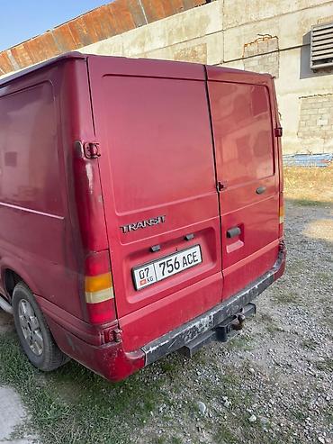 ford f: Грузовой фургон Ford Transit 2004 г красный. Дизель, 2 куб, передний — 1
