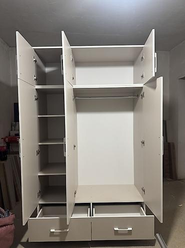 standing mirror: Шифоньер, шкаф для одежды, Новый, Прямой, ЛДСП — 4