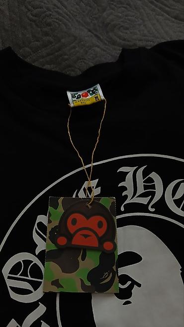 Футболки: A Bathing Ape x Chrome Hearts “Baby Milo” qara T‑şört - Rəng: qara - — 7
