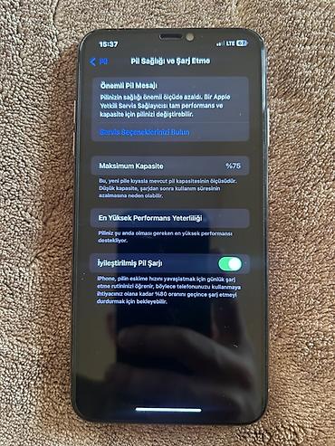 iphone x mini: IPhone Xs Max, 64 GB, Qızılı, Simsiz şarj — 7