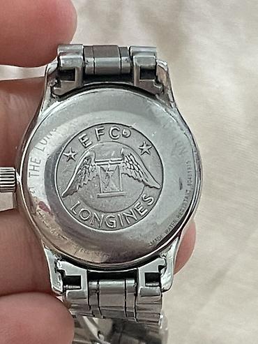 бу чехол: Классические часы часы, Longines, Швейцария, Водонепроницаемые, Женские, Б/у — 4