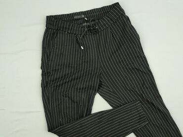 sukienka z marszczeniem na brzuchu plus size: Amisu, Material trousers for women, size XS (EU 34)