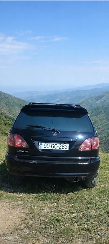 lexus is bufer: Lexus RX300, qara rəng, benzin, avtomat transmissiya, ön və arxa tam — 3
