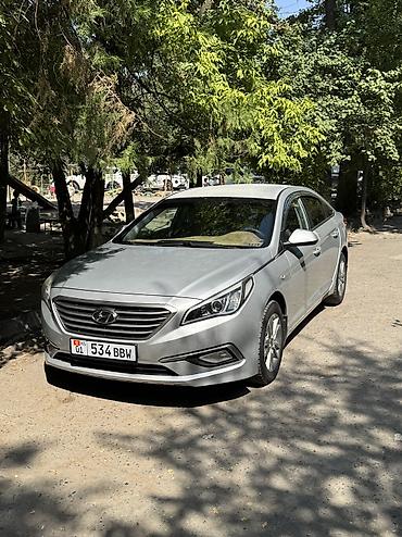 Hyundai Sonata: 2016 г., 2 л, Автомат, Газ, Седан at lalafo.kg Hyundai Sonata: 2016 г., 2 л, Автомат, Газ, Седан