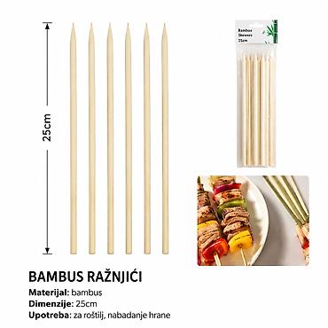 KMT Bambusovi štapići 500549 - Proizvod: Bambusovi ražnjići/štapići
