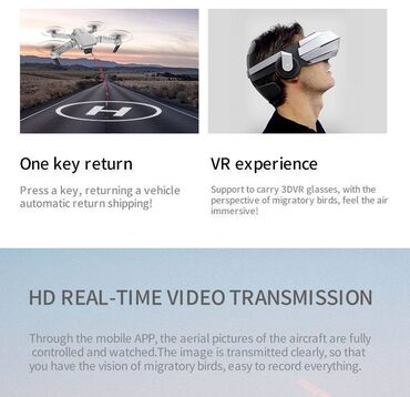 Dronovi: Dron E88W PRO 2021 WIFI FPV RC 4K/Dual GARANCIJA GODINU DANA 200m — 7