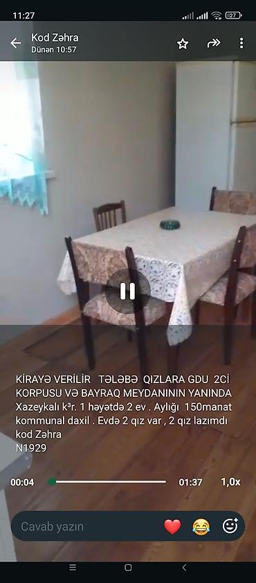 ev ehmedli: Tələbələrə kirayə evlər ətraflı məlumat üçün vatsapla əlaqə saxlayın — 10