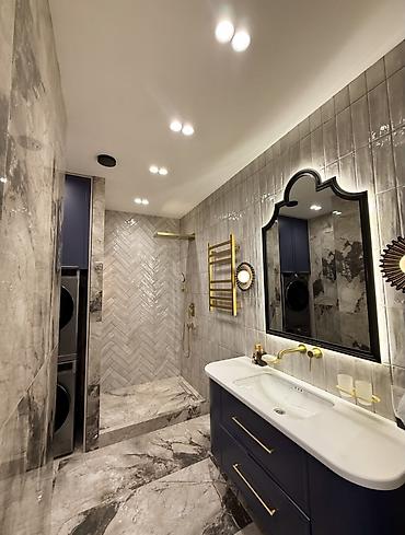 памир строй: 2 комнаты, 83 м², Асанбай мкр Элитка, 3 этаж, Евроремонт — 10
