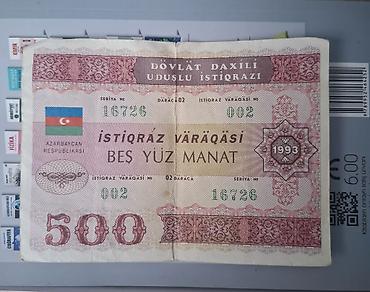 sattlar: Salam herkese 12 eded 1993 cü il istiqrazlarıdı,2 eded özellesdirme — 3