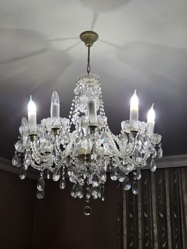 cılçıraq: Çılçıraq, 10 və daha çox lampa, Xrustal