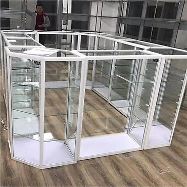 Витрины: Прилавок витрина, витрина стеклянная, торговые витрины металлические — 7