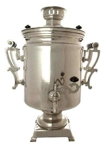 odun samovarları 5l: Elektrik samovar – iri həcmli, metal gövdəli, kranlı model — 5