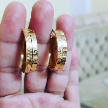 Aksesuarlar: Sırğa, Versace, Sarı qızıl, 750 Əyar, 5800 g — 2