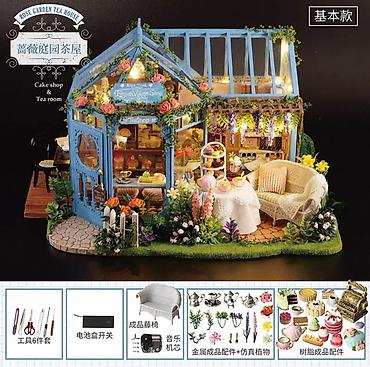 кулич набор: Набор для сборки миниатюрного домика «Rose Garden Tea House» Цена — 1