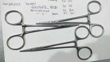 Ostali medicinski proizvodi: Mali hirurški set. Kao sa slika Cene već od 10 eura Ne odgovaram na na lalafo.rs — 2 Ostali medicinski proizvodi: Mali hirurški set. Kao sa slika Cene već od 10 eura Ne odgovaram na — 2