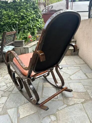 Stilske stolice: Stilska Thonet stolica za ljuljanje 🪑 Ikoničan dizajn ✨ Odlično — 4