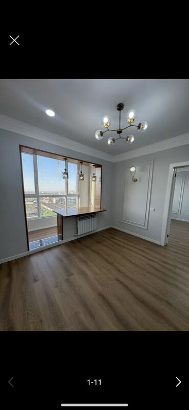 гранд комфорт: 1 комната, 43 м², Элитка, 3 этаж, Евроремонт